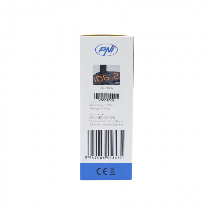 Modulator FM PNI Valentine V880 cu microfon, Bluetooth 5.0, MP3 player, transmitator FM, port USB dual, incarcare rapida dispozitive mobile prin QC3.0, compatibil cu Siri si Google Assistant [3]
