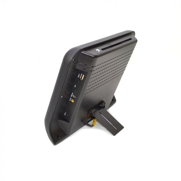 Monitor auto multimedia PNI DB900 negru cu ecran tactil de 9 inch, DVD player, slot card SD si USB, aplicabil pe tetiera [3]