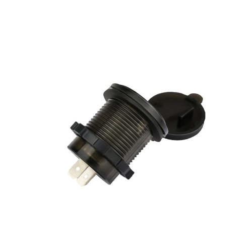 Mufa bord incarcator USB QC3.0 + voltmetru 12-24V [3]
