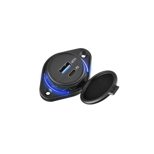 Mufa panou USB QC3.0 + PD [1]