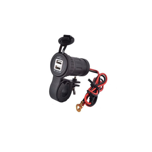 Mufa USB moto cu adaptor 3.1A [1]