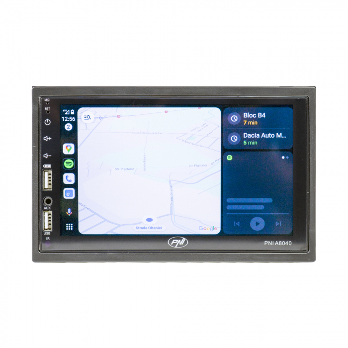 Multimedia player auto PNI A8040 cu Android 13, 2GB DDR3/ROM 32GB, ecran 7 inch, CarPlay, Android Auto, 2 x USB, BT [11]