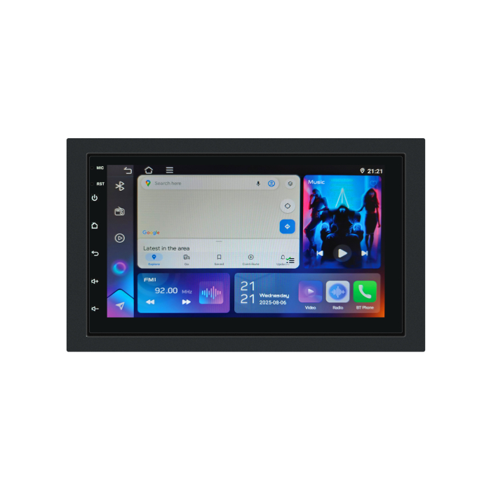 Multimedia player auto PNI A8464S 4GB DDR3/ROM 64GB ecran 7 inch CarPlay Android Auto Bluetooth [3]