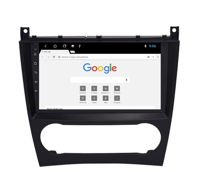 Navigatie ANDROID compatibil MERCEDES W203 2004 - 2007 [2]