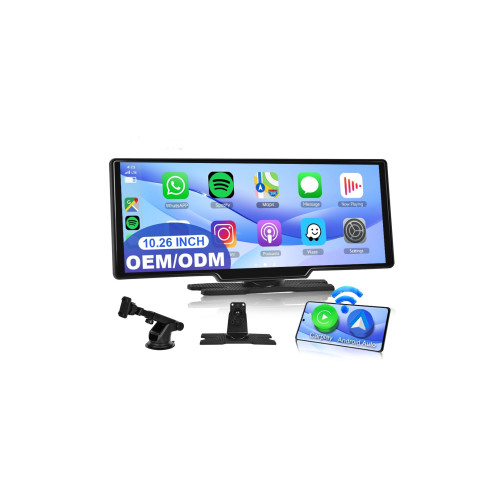 Navigatie auto portabila 10.26 inch HD Wireless Carplay Android Auto Bluetooth [1]