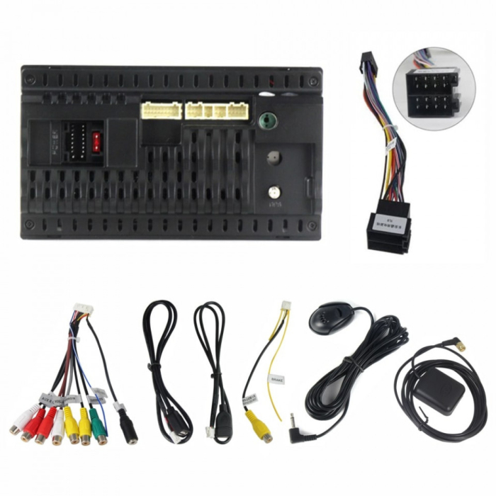 Navigatie dedicata cu Android VW Polo 9N 2001 - 2012, 1GB RAM, Radio GPS Dual Zone, Display HD 7" Touchscreen, Internet Wi-Fi, Bluetooth, MirrorLink, USB [4]