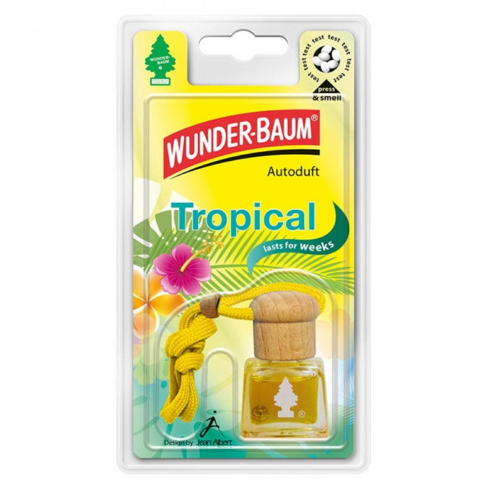 Odorizant Auto Sticluta Wunder-Baum Tropical [1]