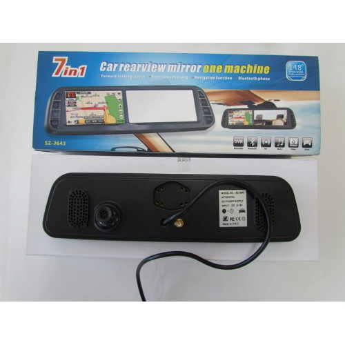 Oglinda monitor cu GPS plus multe alte functii 7in1 [7]