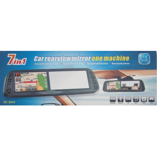 Oglinda monitor cu GPS plus multe alte functii 7in1 [1]