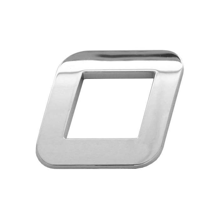 Ornament Auto 3D. Cifra 0. 26 Mm. Cromat [1]
