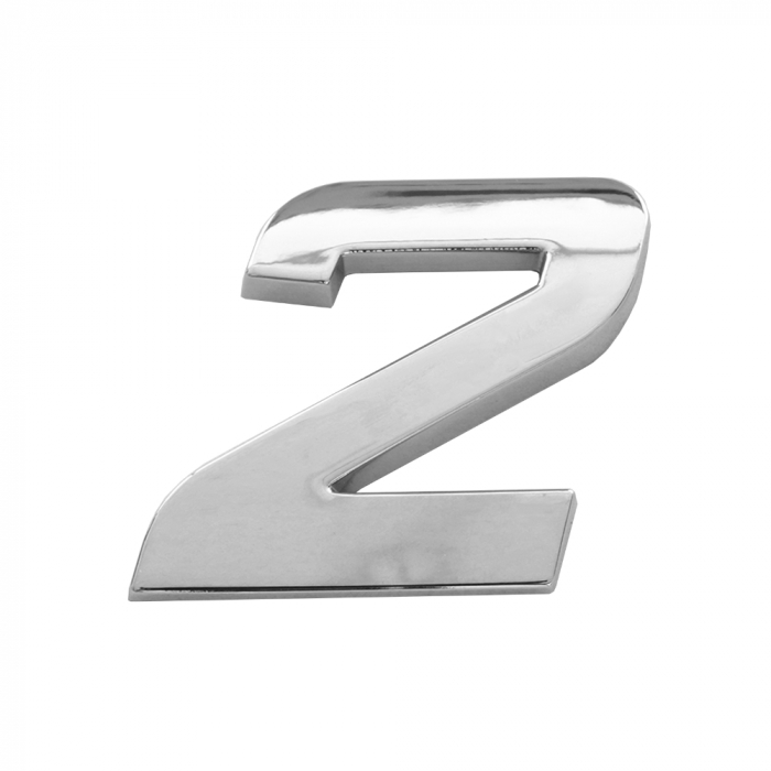 Ornament Auto 3D. Cifra 2. 26 Mm. Cromat [1]