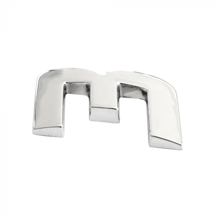 Ornament Auto 3D. Cifra 3. 26 Mm. Cromat [2]