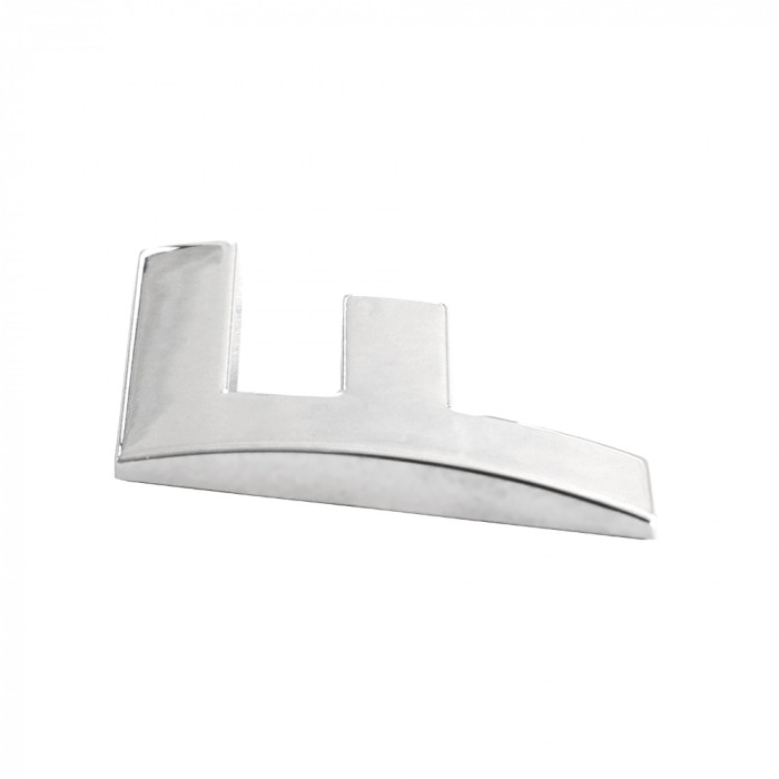 Ornament Auto 3D. Litera F. 26 Mm. Cromat [2]