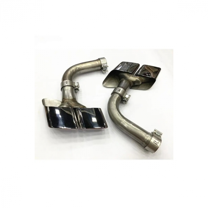 Set Ornamente de toba compatibil Audi Q7 2016-2019 -Argintiu [4]