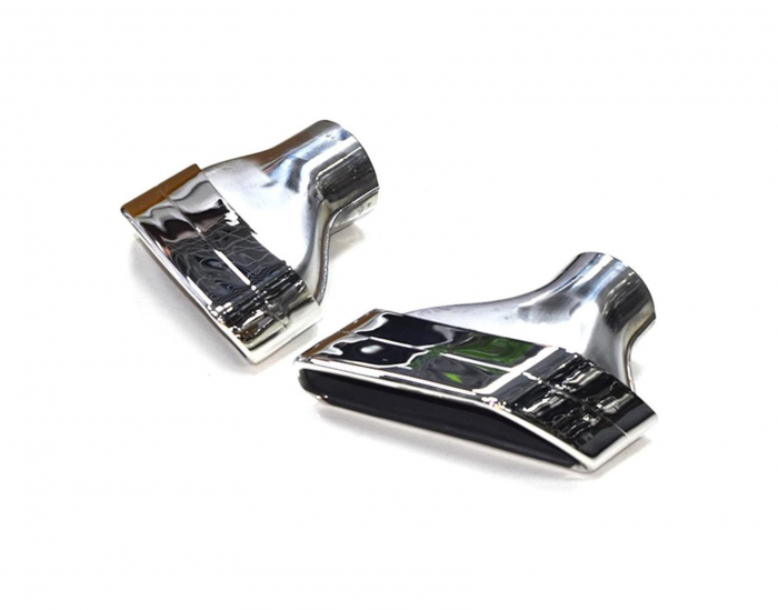 Ornamente de toba compatibil BMW Seria 5 G30-Argintiu [2]