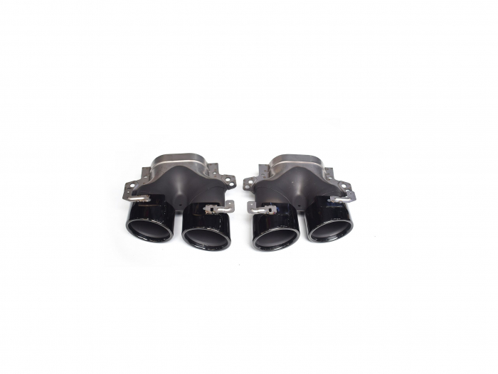 Ornament de toba compatibil Mercedes Clasa E W213 pachet AMG - Negru [1]
