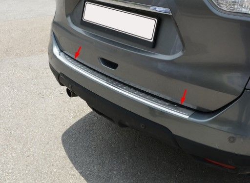 Ornament inox protectie portbagaj  compatibil NISSAN X-TRAIL ( 2005-2012) [1]