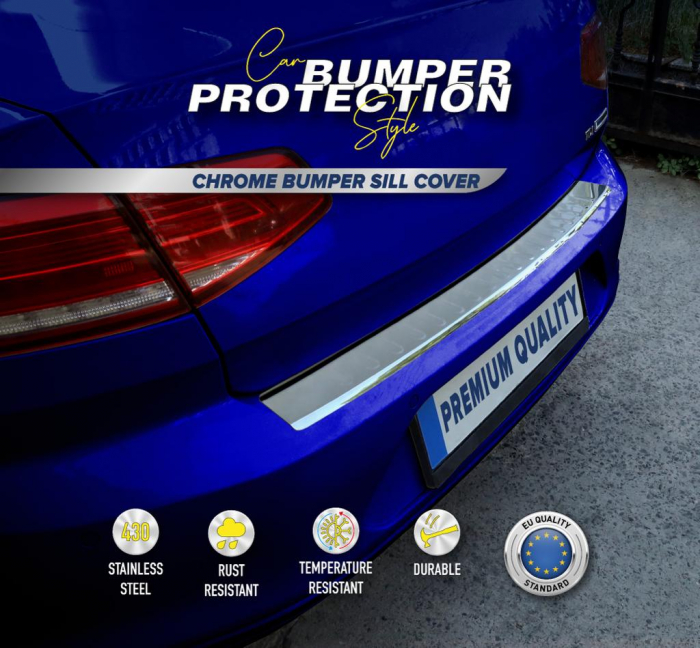 Ornament inox protectie portbagaj compatibil VW PASSAT B5 VARIANT (1996-2005)  BREAK [1]