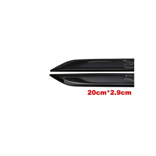 Ornament metalic Negru 20cmx2.9cm [3]