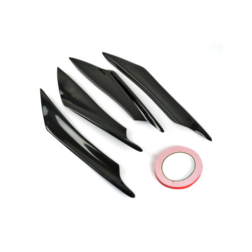 Ornament pentru bara aripioare culoare Negru EVO [2]