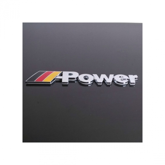 Ornament POWER metalic 14X2cm Cod: JST-07 [1]