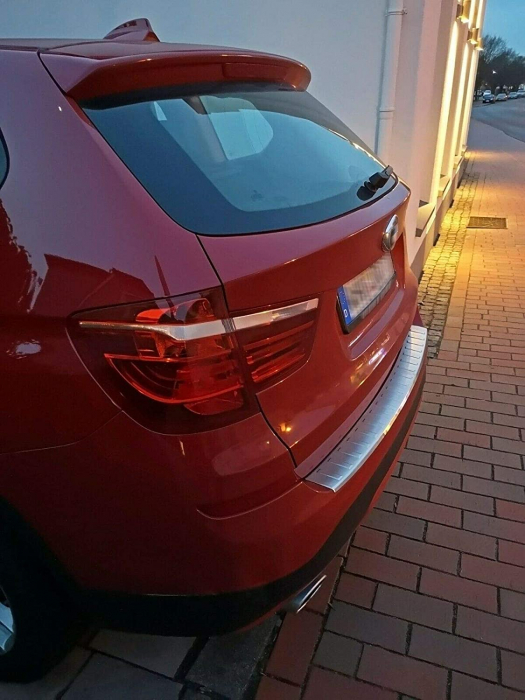 Ornament protectie portbagaj cromat compatibil BMW X3 / F25  (2012-2015) [2]