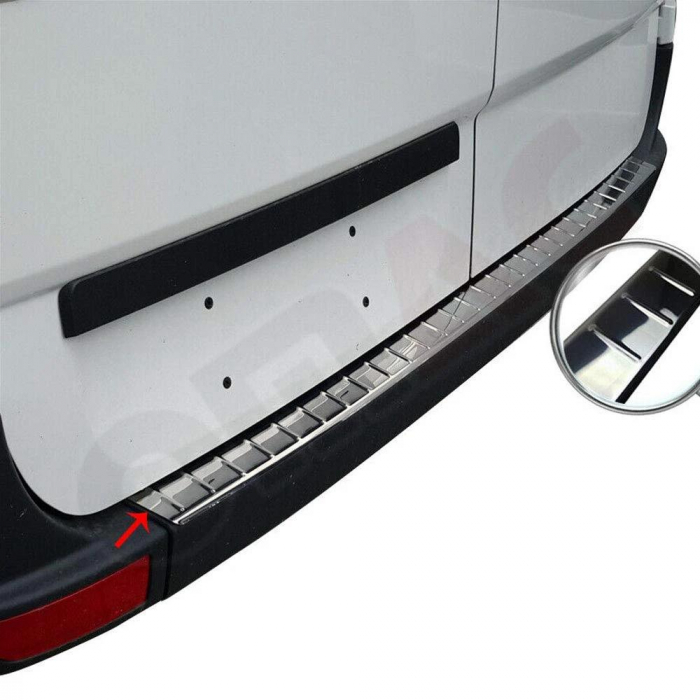 Ornament protectie portbagaj cromat compatibil MERCEDES SPRINTER (2006-2018) [2]