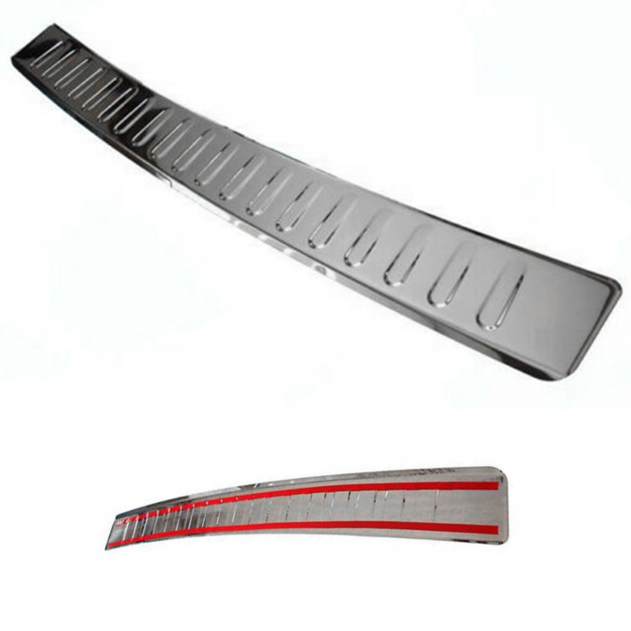 Ornament protectie portbagaj cromat compatibil SEAT LEON III  combi (2014- 2019) [2]