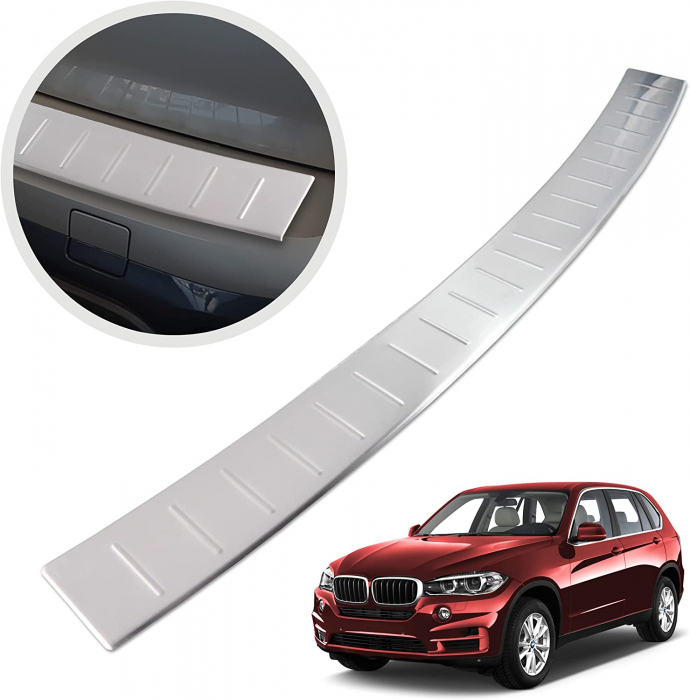 Ornament protectie portbagaj cromat INOX compatibil BMW X5 E70 (2007-2013) [2]