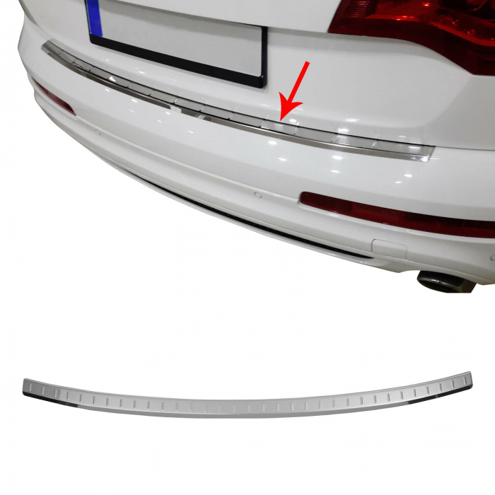 Ornament protectie portbagaj Inox compatibil AUDI Q7 (2006-2015) [1]