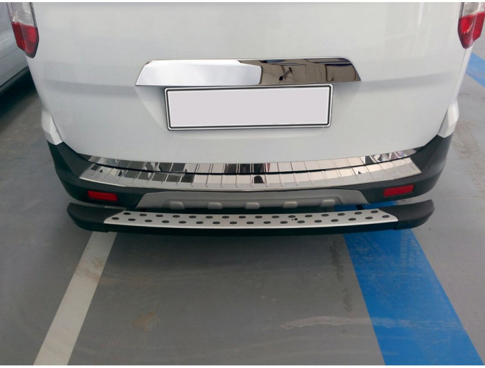 Ornament protectie portbagaj inox crom compatibil FORD COURIER (2014-2020) [1]
