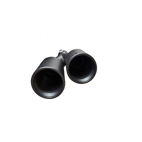 Ornament toba dubla negru mat dreapta / stanga intrare 60mm [4]