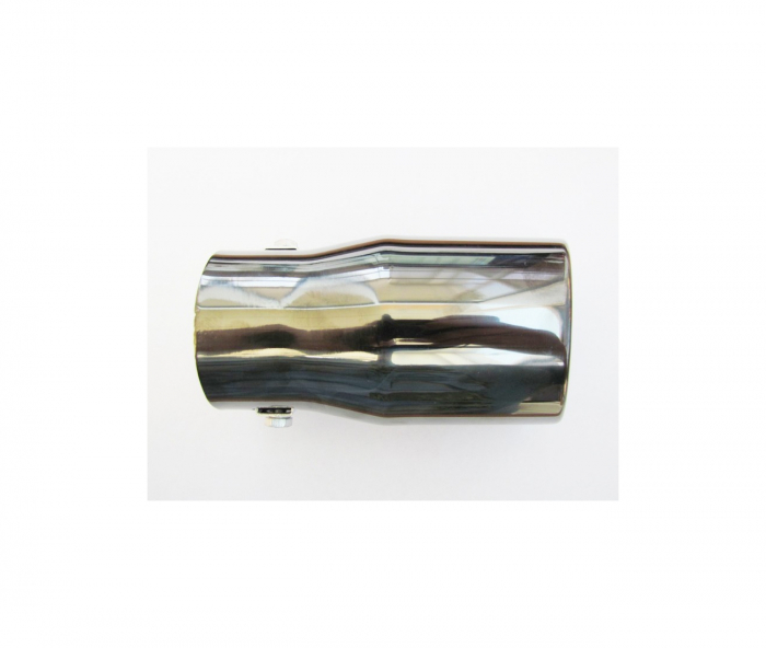 Ornament toba inox PREMIUM negru/crom [1]