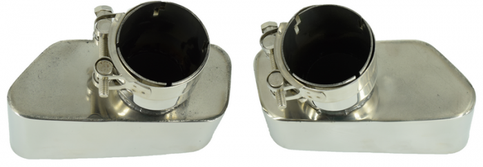 Ornament toba premium CROM compatibil BMW Seria 5 F10 [3]