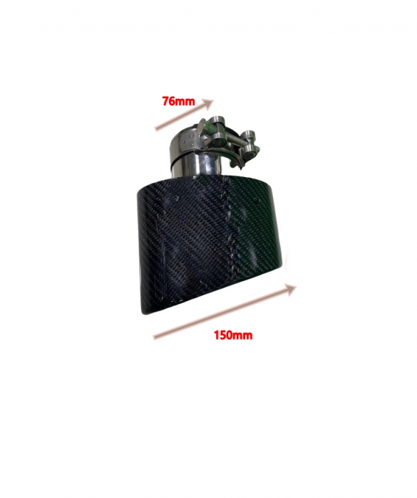 Ornament toba universal - carcasa din carbon [2]
