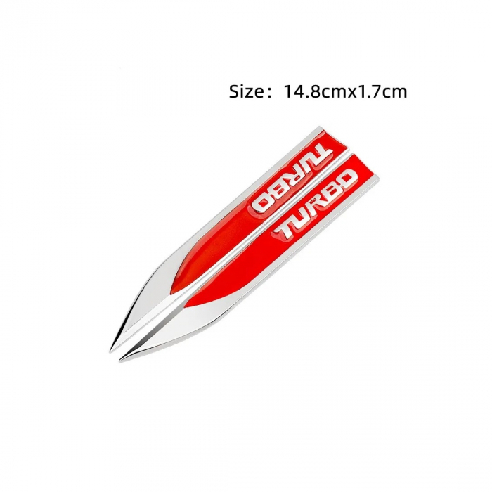 Ornament TURBO metalic 14,6x1,7cm Cod: JST-03 [1]