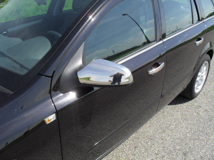 Ornamente inox crom  oglinzi compatibi Opel Astra H 2004-2010 [2]