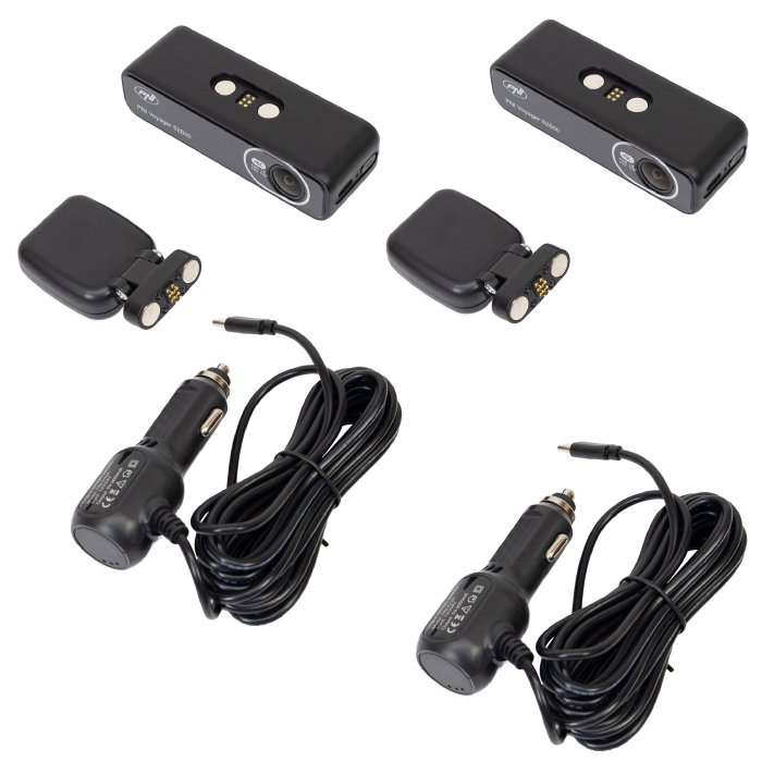 Pachet 2 bucati Camera auto DVR PNI Voyager S2600 WiFi, 4K Ultra HD, GPS, fara display, functie Monitorizare parcare, G-sensor, inregistrare video si audio, alimentare 12V/24V [3]
