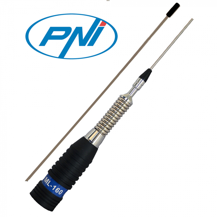 Pachet antena CB PNI ML160, 145 cm si cablu de legatura PNI T601 cu lungimea de 4 metri pentru montaj pe suport fix [6]
