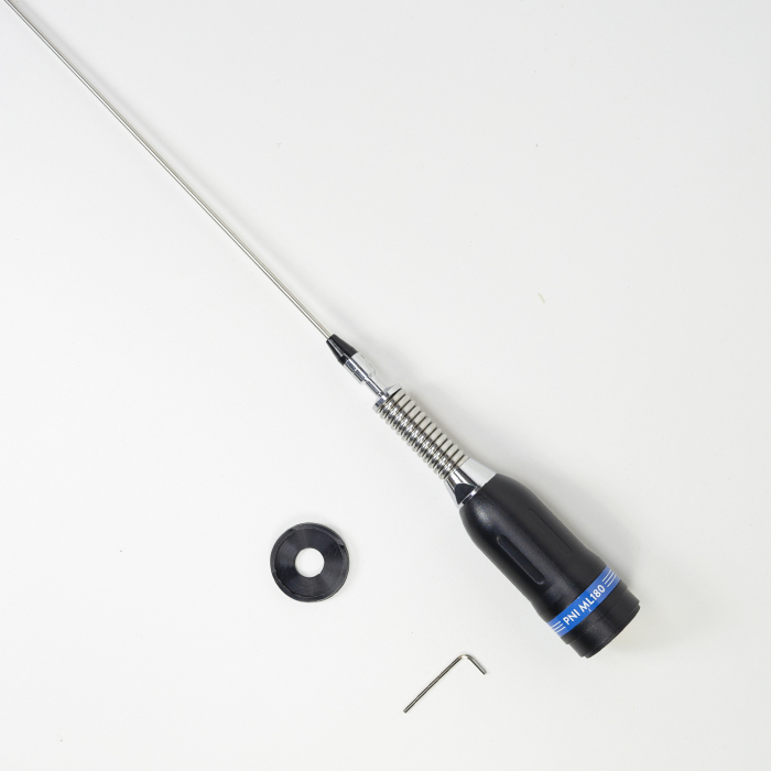Pachet antena CB PNI ML180 lungime 194 cm, 26-30MHz, 1000W si baza magnetica PNI 145/PL [4]