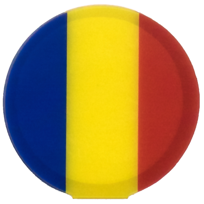 Pachet Antena CB PNI TRUCKER 9000 PL cu LED, lungime 140 cm, 26-28MHz, 1000W cu sticky Pad Drapel inclus [11]