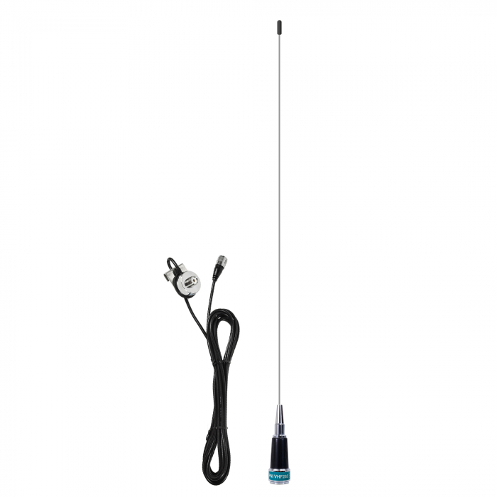 Pachet Antena PNI VHF285 pentru taxi 134-174MHz si Suport montaj antena PNI T941 pe portbagaj [1]