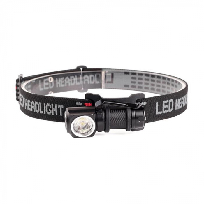 Pachet Lanterna frontala PNI Adventure F75 cu LED 6W, 600 lm, din aluminiu, cu acumulator si alimentator PNI CHG300 cu port USB C, QC3.0, PD3.0, PPS si port USB-A, 30W [2]