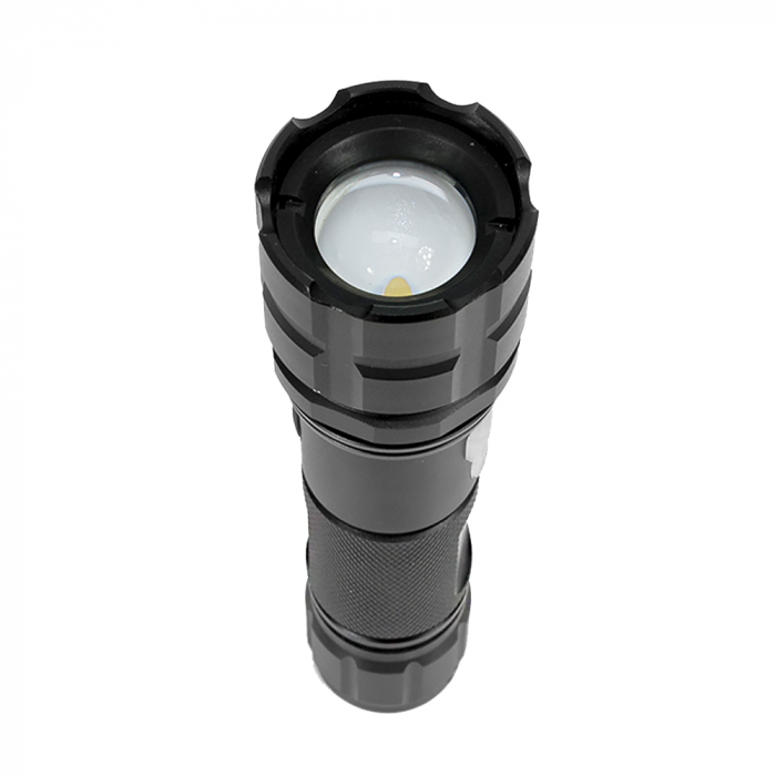 Pachet lanterna PNI Adventure F10 din aluminiu cu LED 6W, 500lm pana la 200m focus, cu acumulator si alimentator PNI CHG300 cu port USB C, QC3.0, PD3.0, PPS si port USB-A, 30W [4]