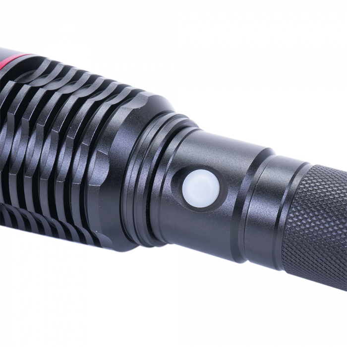 Pachet lanterna PNI Adventure F420 din aluminiu cu LED 10W, 1000lm, pana la 420m, cu 2 acumulatori inclusi, 8000 mAh tip 26650 si alimentator PNI CHG300 cu port USB C, QC3.0, PD3.0, PPS si port USB-A, [2]