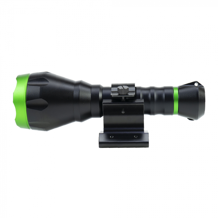 Pachet Lanterna PNI Adventure F750 Green Light din aluminiu si suport de montaj magnetic PNI FLM33 [2]