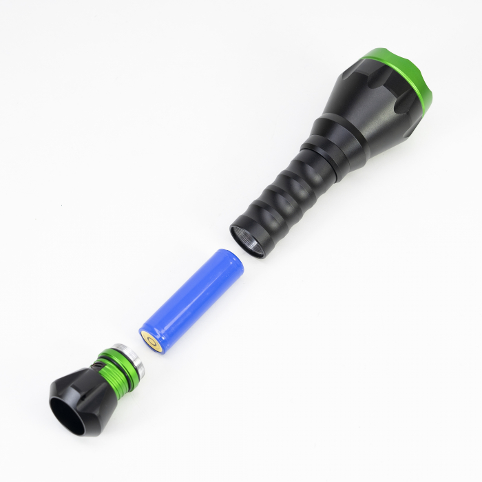 Pachet Lanterna PNI Adventure F750 Green Light din aluminiu si suport de montaj magnetic PNI FLM33 [8]