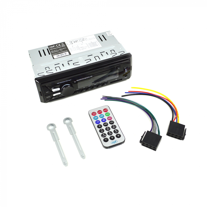 Pachet Radio Mp3 Player Auto Pni Clementine 8440, 4X45W Usb Sd Aux 12V + Set 2 Difuzoare Auto Coaxiale Pni Hifi500, 100W, 12.7 Cm [7]
