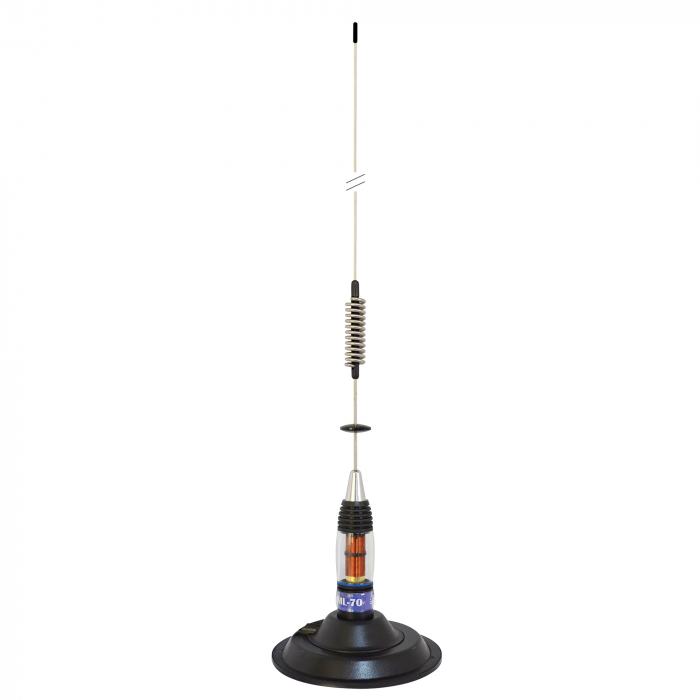 Pachet Statie radio CB PNI Escort HP 55 ASQ cu Antena CB PNI ML70 si baza magnetica 145 mm inclusa [8]