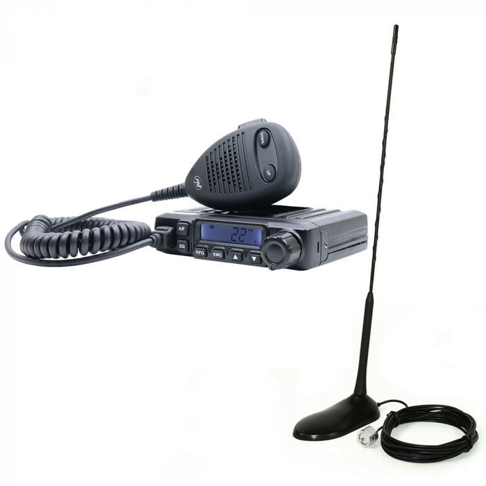 Pachet Statie radio CB PNI Escort HP 6500 ASQ + Antena CB PNI Extra 45 [11]